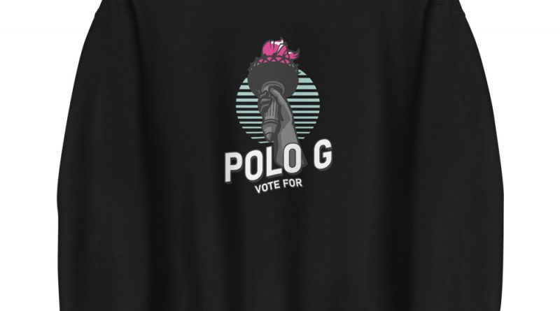 Vote For Polo G Sweatshirt Black